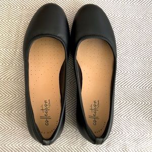 Clarks shoes Gracelin Vail black l’éther cuir noir
